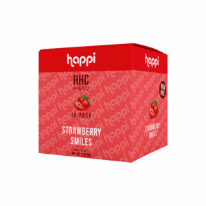 Happi Vape Strawberry Smiles cartridge 10pc